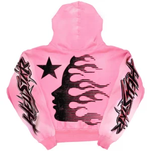 Hellstar Brainwashed Without Brain Hoodie Pink