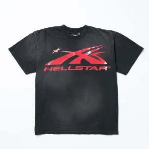 Hellstar Sport Logo Gel Black T-Shirt
