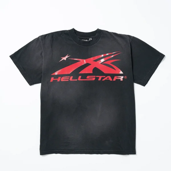 Hellstar Sport Logo Gel Black T-Shirt
