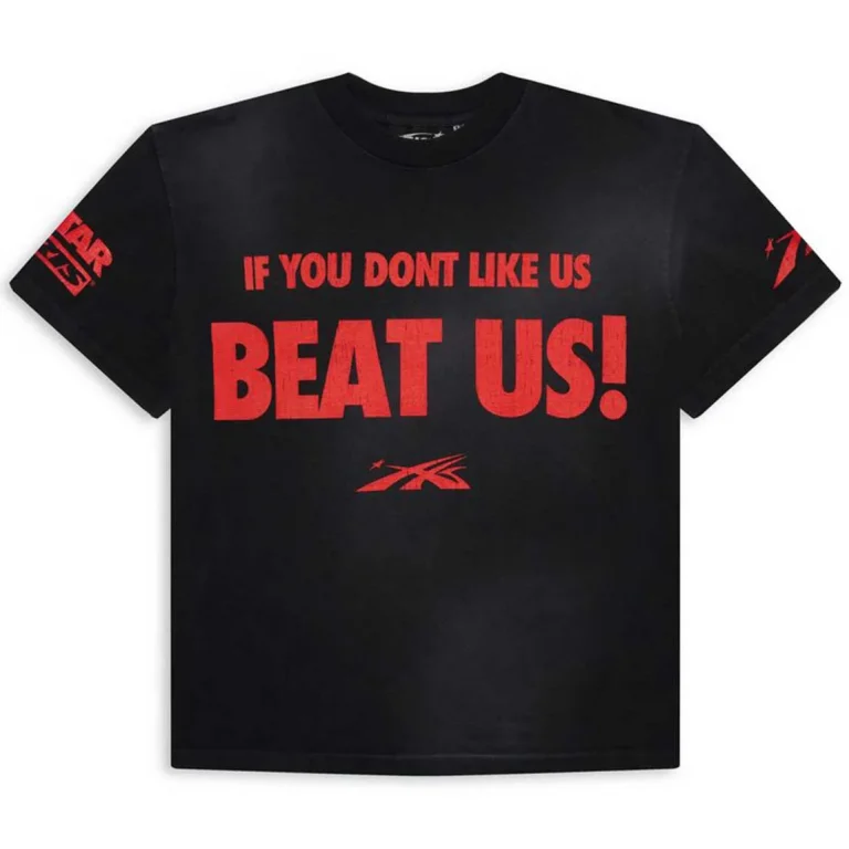 Hellstar Beat Us! T-shirt Red/Black
