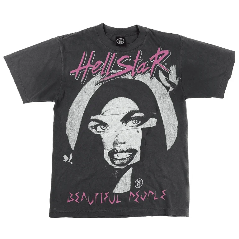 Hellstar Beautiful People T-shirt in Black