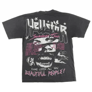 Hellstar Beautiful People T-shirt in Black