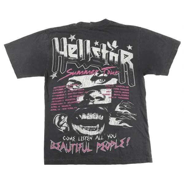 Hellstar Beautiful People T-shirt in Black