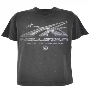 Hellstar Chrome Logo T-Shirt Black