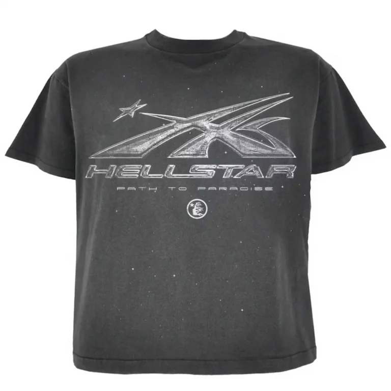 Hellstar Chrome Logo T-Shirt Black