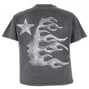 Hellstar Chrome Logo T-Shirt Black