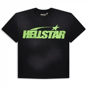 Hellstar Classic Logo Tee Black / Green