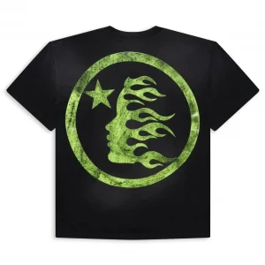 Hellstar Classic Logo Tee Black / Green