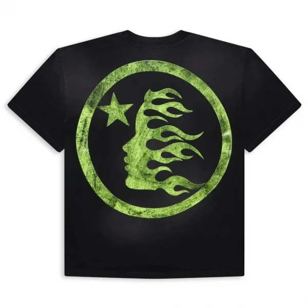Hellstar Classic Logo Tee Black / Green