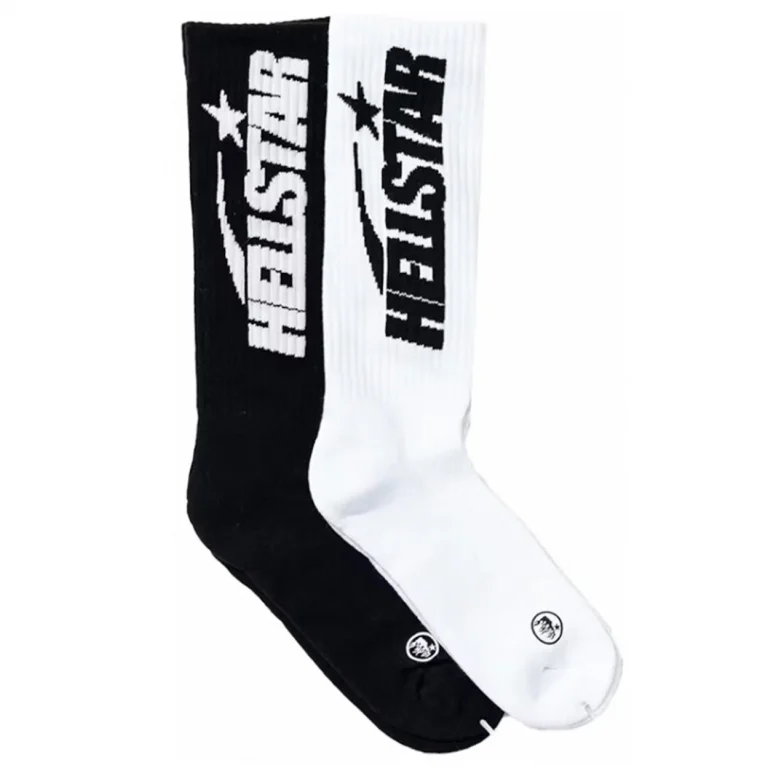 Hellstar Classic Socks (2 Pack) White/Black