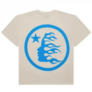 Hellstar Classic T-shirt (Regular Print) White/Blue