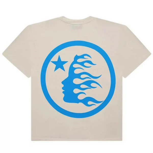 Hellstar Classic T-shirt (Regular Print) White/Blue