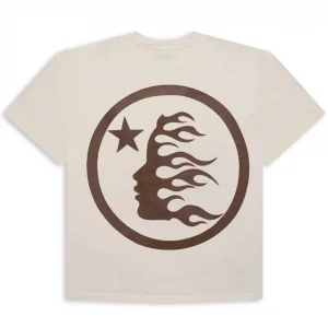 Hellstar Classic T-shirt (Regular Print) White/Brown