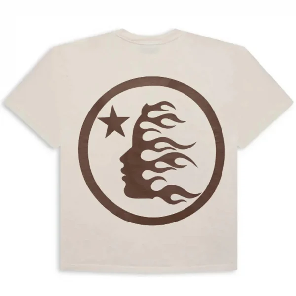 Hellstar Classic T-shirt (Regular Print) White/Brown