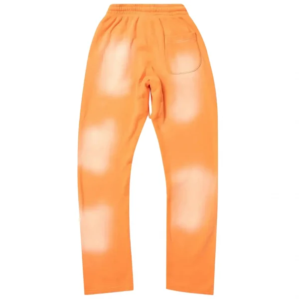 Hellstar Fire Flare Bottom Sweatpants Orange Dye