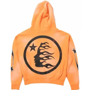 Hellstar Fire Orange Hellstar Hoodie
