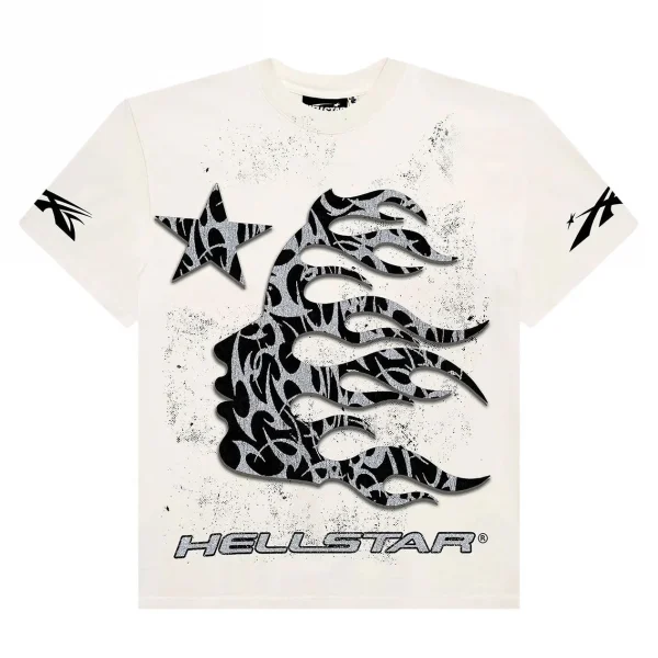 Hellstar Glitter P2P T-shirt Black