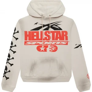 Hellstar If You Dont Like Us Beat Us Hoodie White