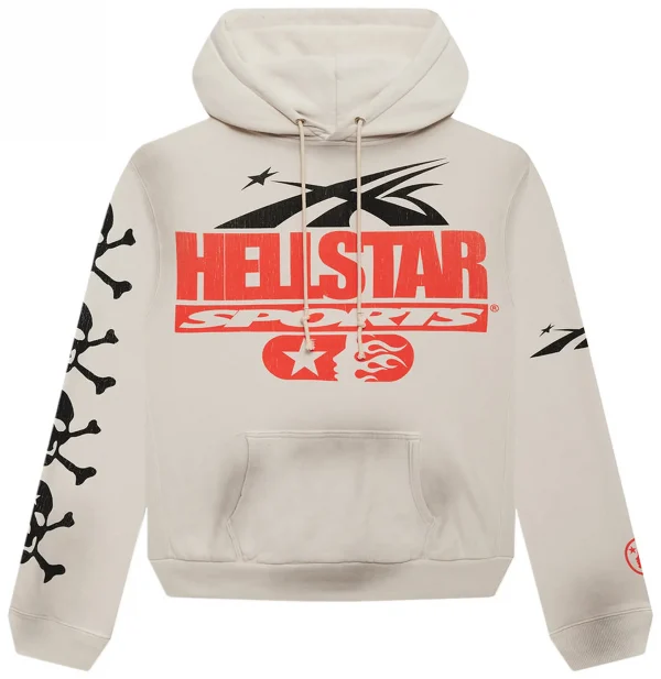 Hellstar If You Dont Like Us Beat Us Hoodie White
