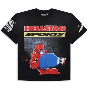 Hellstar Knock-Out T-shirt Black