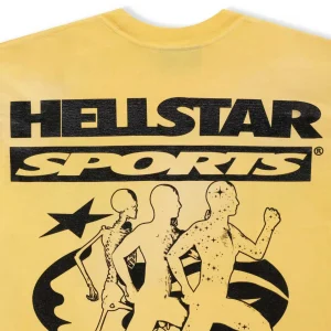 Hellstar Marathon T-shirt Yellow