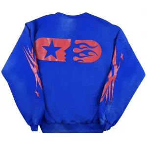 Hellstar Sport Crewneck Blue