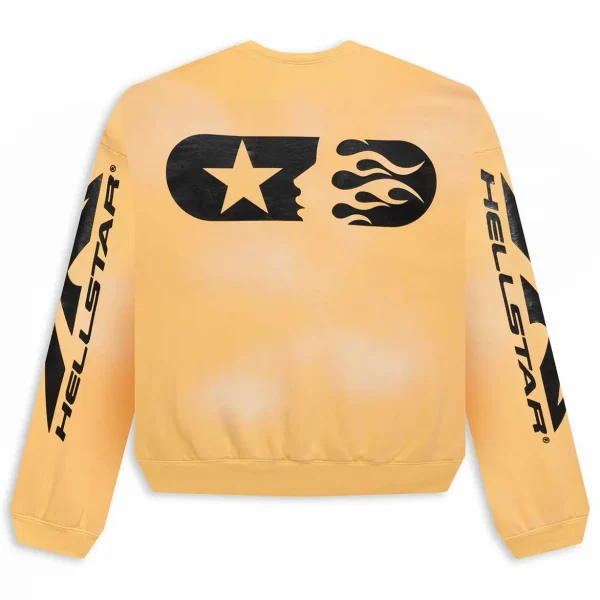 Hellstar Sports Crewneck Yellow