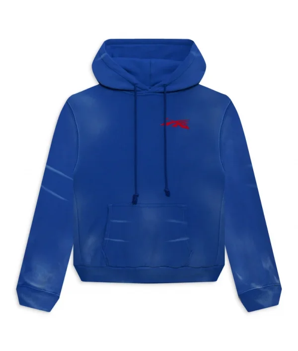 Hellstar Gel Hoodie Blue