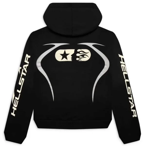 Hellstar Sports Hoodie Jet Black