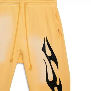 Hellstar Sports Sweatpants Yellow