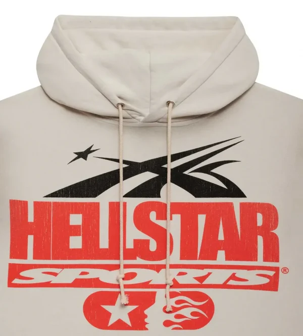 Hellstar If You Dont Like Us Beat Us Hoodie White