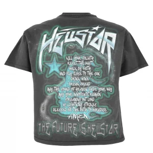 Hellstar The Future T-Shirt Black/Blue