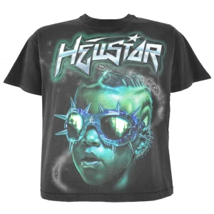 Hellstar The Future T-Shirt Black/Blue