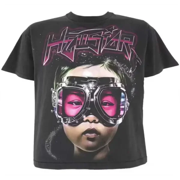 Hellstar The Future T-Shirt Black/Pink