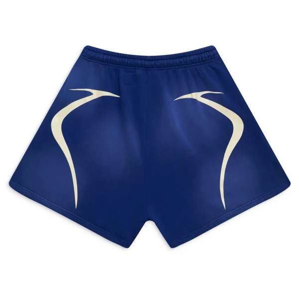 Hellstar Warm Up Shorts Blue