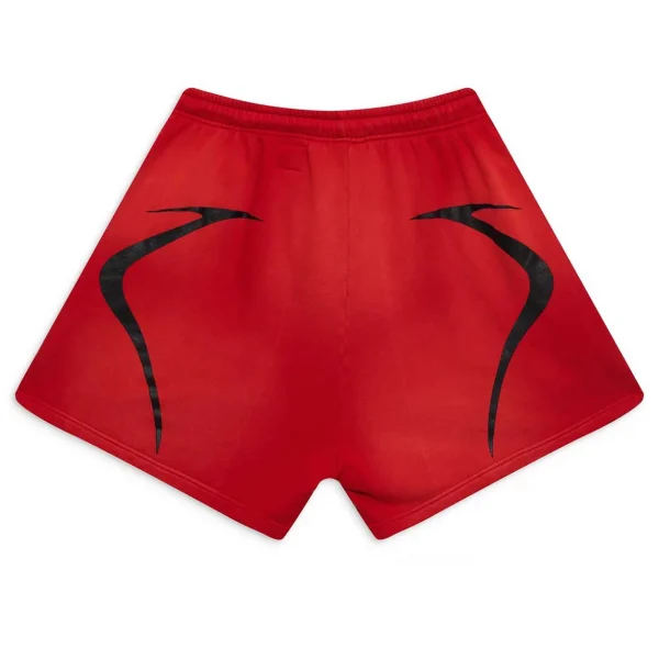 Hellstar Warm Up Shorts Red