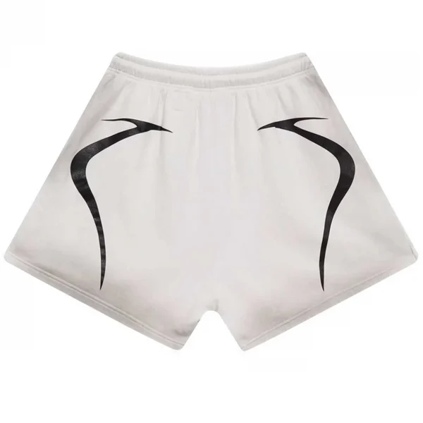 Hellstar Warm Up Shorts White