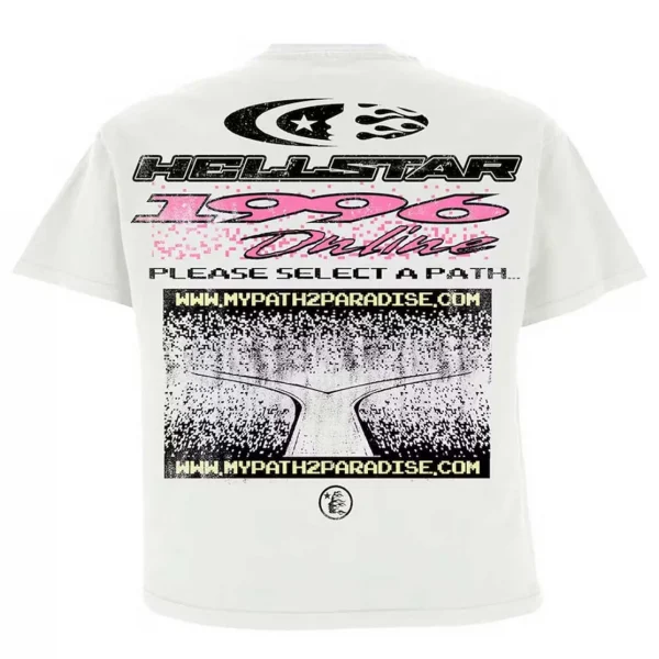 Hellstar pixel T-Shirt White