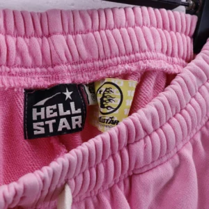 Hellstar Flame Shorts Pink