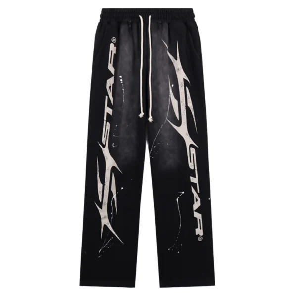 Hellstar Washed Sweatpants Black