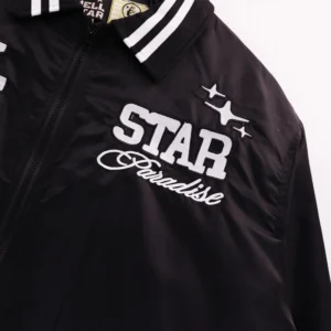 Hellstar Path To Paradise Varsity Jacket Black