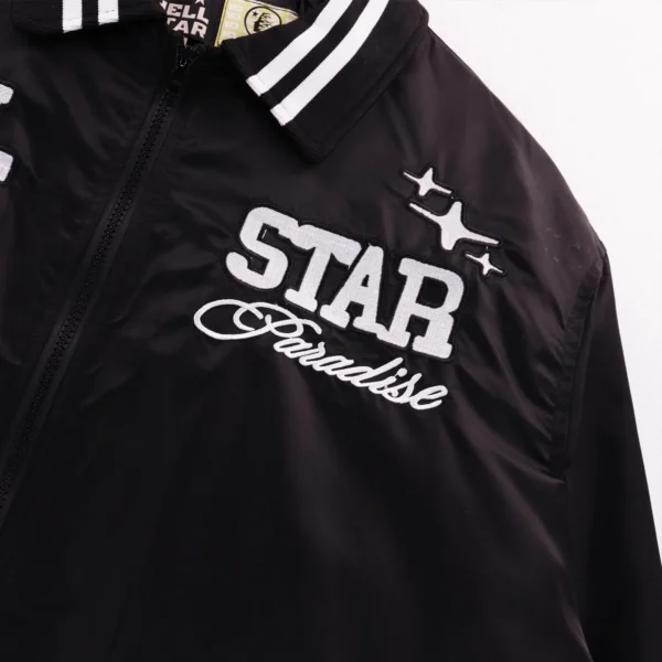 Hellstar Path To Paradise Varsity Jacket Black